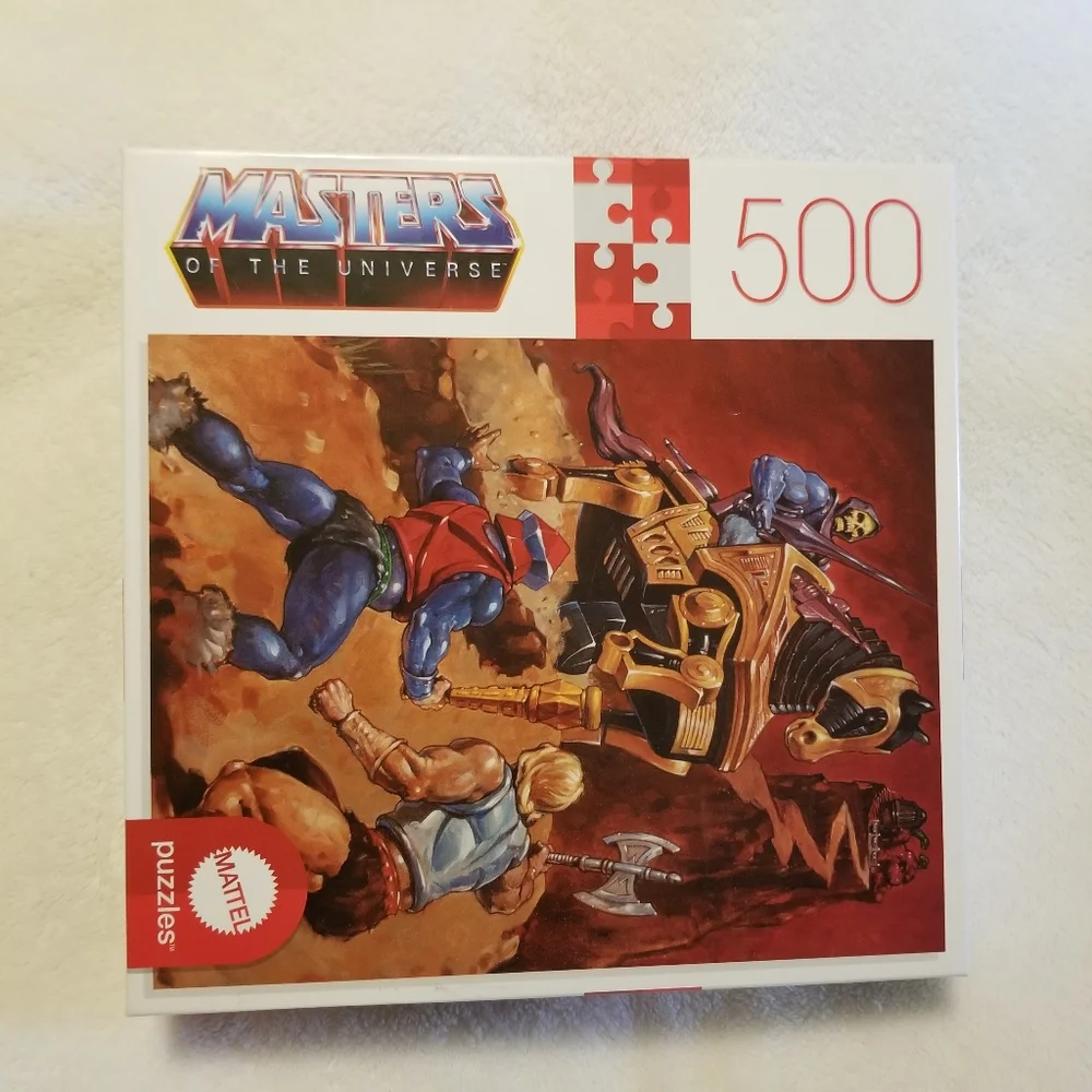Mattel Masters of the Universe New Skeletor & He-Man 500 Piece Jigsaw Puzzle